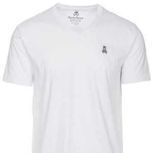 Psycho Bunny Classic V-Neck T Shirt Size Small